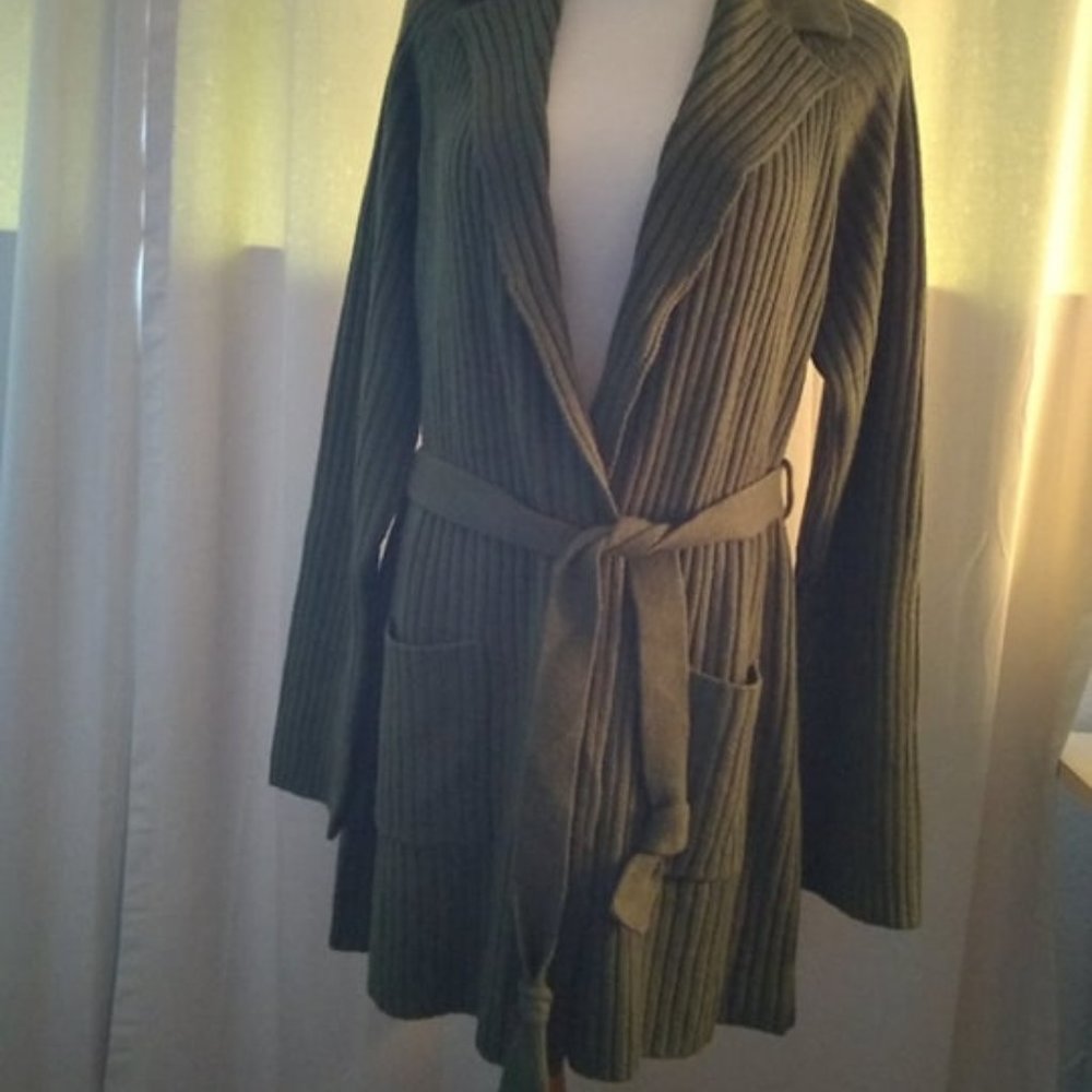long cardigan sweater XL